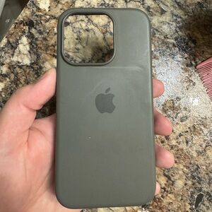 Apple Dark Gray Phone Case